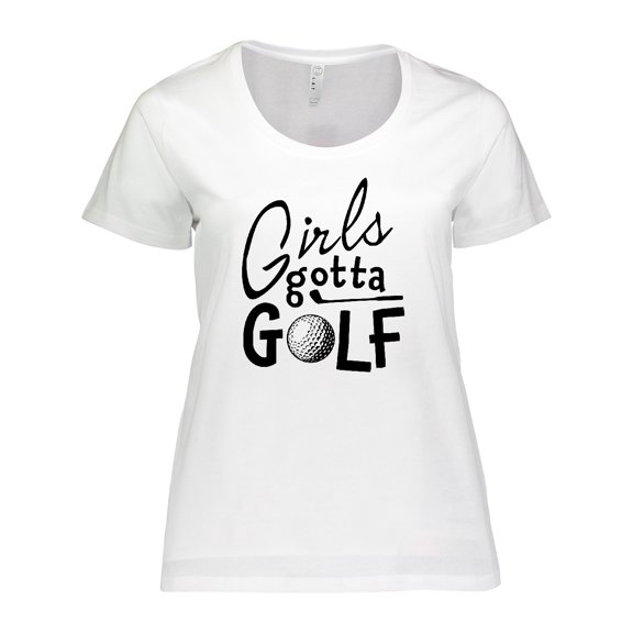 Inktastic Girls Gotta Golf Women's Plus Size T-Shirt
