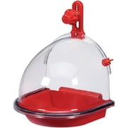 JW Pet Bird Bath for Cage Bird Cage Accessories for Small & Medium Cages for Parakeets and Similarly Sized Birds, Assorted