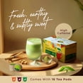 thumbnail image 5 of Gya Tea Co Matcha Latte Green Tea Gift Set (16 ct) - High Caffeine Energy Tea Pod for Morning Refresh - Te Matcha Lovers Get Well Gifts, 5 of 7