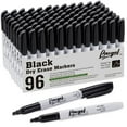 thumbnail image 1 of LAZGOL Dry Erase Markers, Chisel Tip, Black, 96 Count, 1 of 4