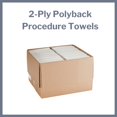 thumbnail image 2 of McKesson Procedure Towels, High Absorbency, 13 in W x 18 in L, 500 Towels, 1 Pack, 2 of 4