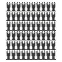 60Pcs Oscillating Tool Blade, Multi Tool Blades Oscillating Saw Blades Accessories Fit for Cutting Wood Plastic Soft Metal