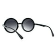 thumbnail image 3 of Pink Rhinestone Sunglasses Womens Round Circle Black Frame UV 400, 3 of 4