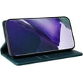 thumbnail image 3 of Case for Samsung Galaxy Note 20 5G PU Leather Wallet Case Cover,Samsung Galaxy Note 20 5G Flip Folio Case with Card Holders,Magnetic Phone Case Compatible with Samsung Galaxy Note 20 5G,Green, 3 of 13