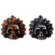 thumbnail image 1 of Auténtico Silbato Azteca Coleccionable Muerte para Halloween () Naranja, 1 of 6