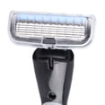 Set Razor Walmart Premium Manual 6-Layer Stainless Steel Shaving Razor Set with Pivoting ...