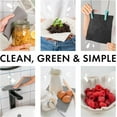 thumbnail image 5 of SUPERSCANDI Swedish Dishcloths for Kitchen 6 Pack of Grey Reusable Compostable, 5 of 10