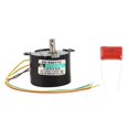 thumbnail image 1 of 1PCS AC220V Miniature Low Speed Large Moment of Force Synchronous Motor CW/CCW (30rpm), 1 of 5