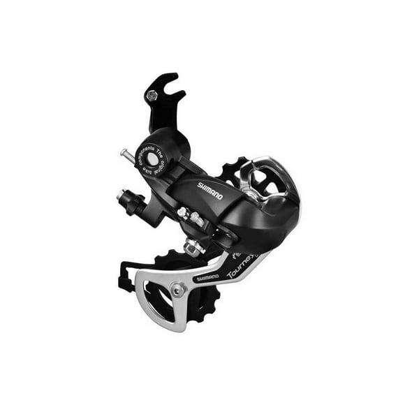 Shimano Tourney RD-TY300-SGS 6/7-Speed Mountain Bicycle Rear Derailleur , Black, One Size