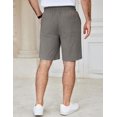 thumbnail image 2 of COOFANDY Men's Drawstring Shorts Stretch Waistband Chino Shorts Athletic Walking Shorts, 2 of 6