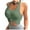 Army Green, variant on Women's Sexy Push Up Swim Top - Colored Beach Vacation Bikini with Slim Fit & Removable Padding