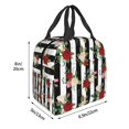 thumbnail image 3 of Disketp Rose Flowers for Insulated Lunch Bag for Women and Men, Perfect for Work, Hiking, Picnic, 3 of 8