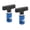 Blue, variant on 2Pcs Aluminum Hood Lift Support Clamp 14mm Spark Plug Gap Caliper Tool Blue (7.09 in / 18.0 cm)