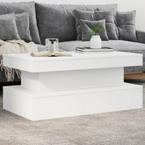 vidaXL Coffee Table White Engineered wood Medium Coffee Table