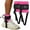 Pink, variant on Special Essentials Ankle Strap for Cable Machine & Resistance Bands Premium Neoprene Gym & Workout Kickback Ankle Cuffs with Adjustable Foot Strap for Enhanced Leg & Glute Exercises