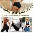 thumbnail image 6 of UNEEI Seamless Underwear High Waisted No Show Briefs Soft Stretch Women’s Panties,5 Pack, 6 of 7