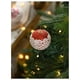 thumbnail image 5 of Adornos navideños de mariposas para el árbol, colgantes con purpurina simulada, decoración hueca y colorida, ambiente festivo, decoración navideña para el hogar, realce de ambiente festivo,, 5 of 6