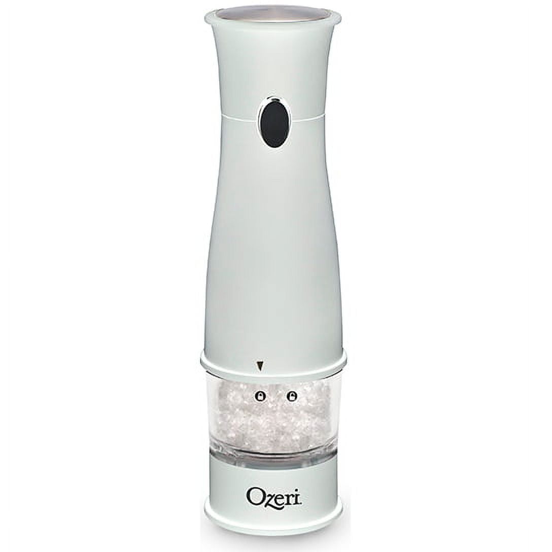 Ozeri Artesio Electric Salt and Pepper Grinder Set BPA-Free Ceramic Burr Mill