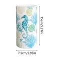 thumbnail image 3 of TONGYIJIA Seashell LED Candle, Beach Theme Flameless Light Sea Decor Battery Powered with Remote for Summer Party Table Centerpiece, 3 of 6