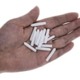 thumbnail image 2 of Dishwasher Rack Caps 100 Pieces Prong Rack Caps Dishwasher Protection Prongs Cutlery Basket Protective Cover PVC Tip Tine Cover Just Push On Cap for All Dish Baskets(White), 2 of 5