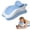 Blue, variant on Ergonomic Memory Foam Wedge Pillow, Multi-Position Body Support Cushion for Pain Relief, Removable Washable Cover