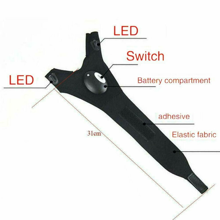 3 in1 LED Flashlights Gloves +Magnetic WristBand Tool, Finger