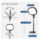 thumbnail image 4 of Sqclv Desktop Video Light With Desk Stand Live Broadcast Fill Lights Studio Light Dimmable For Makeup Live Streaming, 4 of 5