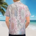 thumbnail image 6 of High Quality Hawaiian Shirts for Men Short Sleeve Aloha Beach Shirt Floral Summer Casual Button Down Shirts Blouses 5HPISU, 6 of 7