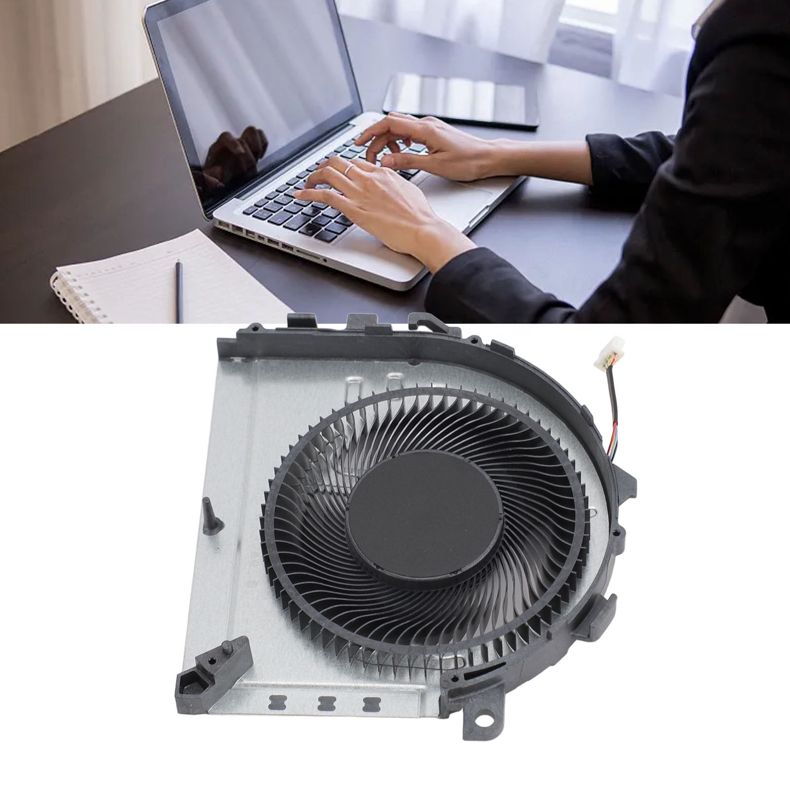 Replacement Laptop Cooling Fan For Lenovo IdeaPad 110-15ACL - 4-Pin Connector, DIY Repair Part (Professional Installation Recommended)