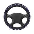 thumbnail image 3 of Haiem Love Wine Print Steering Wheel Cover 15 Inches for Women Men, Neoprene Anti-Slip Cute Car Steering Wheel Grip Wrap Car Accessories Protective Case Cover, 3 of 8