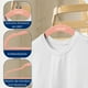 thumbnail image 5 of Ganchos de Terciopelo Premium Serenelife, Ahorradores de Espacio, Resistentes, con Gancho Metálico Giratorio de 360°, para Trajes, Pantalones y Vestidos, Rosa, Pack 10, 5 of 7