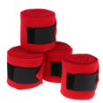 thumbnail image 2 of 4 Pcs Horse Wraps Pony Legging Wrap Bandage Outdoors Equestrian Boots Bracer Leg Wraps Equestrian Equipment, 2 of 5