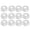 D, variant on 10PCS Elastic Aluminum Foil Food Covers Disposable Reusable Heat Insulating Plate Bowl Lids Stretch Silver Foil Food Wraps for Leftovers Cooking Catering Restaurant Kitchen