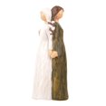 thumbnail image 4 of Figura familiar Gloria escultura de resina adorno de escritorio mini estatua humana Hermanas 6 cm x 4,5 cm x 15,5 cm, 4 of 9