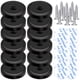 thumbnail image 3 of 10 imanes de neodimio con orificio avellanado, 110 libras, imán resistente de tierras raras, base redonda, imán fuerte con tornillos y cintas adhesivas para gabinete, pizarra, refrigerador, 3 of 10