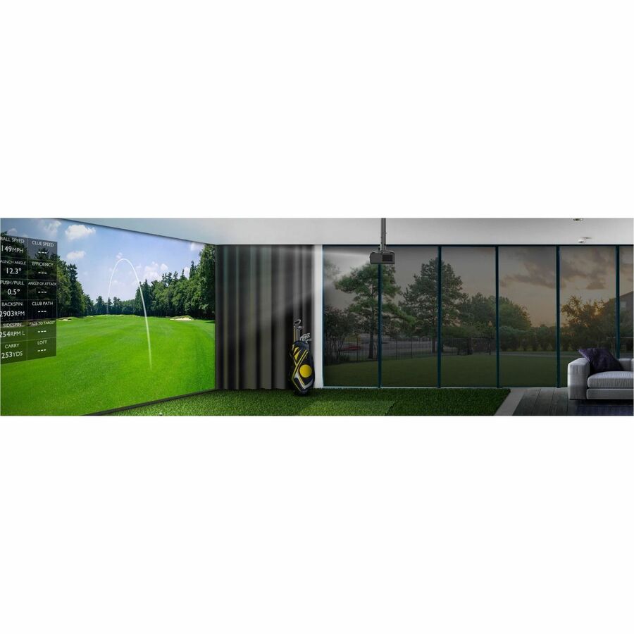 BenQ AH700ST 4000-Lumen Full HD Short-Throw Laser Projector - 4K Supportive - Black