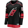 thumbnail image 2 of Women's Fanatics Jesperi Kotkaniemi Black Carolina Hurricanes Home Breakaway Player Jersey, 2 of 3