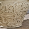 thumbnail image 3 of Noble House Largo Outdoor Garden Urn Planter Pot in Antique White, 3 of 6