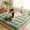 Green, variant on Oaskys 800gsm Sherpa Futon Mattress Topper, Soft and Warm Bed Pad with 4 Secure Elastic Straps, Thick Filling Mattress Cover for Home & Dorm Beds