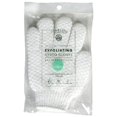 thumbnail image 3 of EARTH THERAPEUTICS EXFOLIATING GLOVES,WHITE, PAIR, 3 of 3