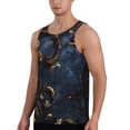 thumbnail image 2 of Haiem Elegant Gold Scrollwork Men Workout Tank Top Gym Bodybuilding Sleeveless Muscle T Shirts Athletic Tank Breathable Workout Shirt-Small, 2 of 8