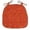 Orange, variant on Dining Chair Cushions With Ties, U Shaped Non Slip Seat Pads, Washable Memory Foam Kitchen Chair Pad For Dining Room