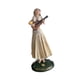 thumbnail image 2 of Estatua de niña con falda para salpicadero de coche, muñeca, obra de arte, decoración de mesa, colecciones Beige tocando la guitarra, 2 of 9