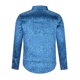 thumbnail image 5 of Top de manga larga con cordones y estampado suelto informal con cuello en V para primavera y otoño para mujer Pompotops  FGAJ14735, 5 of 8