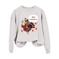 thumbnail image 4 of WEAIXIMIUNG Sweatshirts à Col Rond Graphiques pour Femmes Décontracté Ample Imprimé, 4 of 4