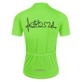 thumbnail image 4 of Nueva ropa de ciclismo con patrón de latidos del corazón, ropa de ciclismo profesional para mujer, ropa de ciclismo de montaña de manga corta, 4 of 5