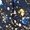 J-141 Navy, variant on Girls' Summer Sequin Print Sleeveless Round Neck Dress Mid Size Children's Waist Cinched Children's Dress Formal Dresses For Girls