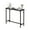 Black-43", variant on BAYUELSWU Narrow Console Table, 43" High Top Pub Table for Home Kitchen, Living Room, Bistro, Easy to Assemble (Black)