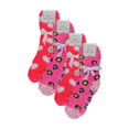 thumbnail image 2 of 8 Pairs Girls Fluffy Bed Socks | Sock Snob | Fuzzy Striped Patterned Assorted Cosy Slipper Socks, 2 of 2