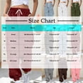 thumbnail image 3 of Baggy Sweatpants for Women Wide Leg Y2K Casual Elastic High Waisted Workout Sweat Pants with Pockets Fall Outfits, 3 of 5